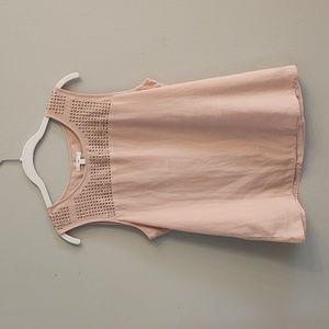 Ballet Pink Embelished Tannk Top